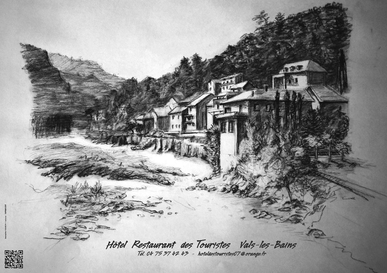 Hotel Restaurant Les Touristes Vals-les-Bains Eksteriør billede