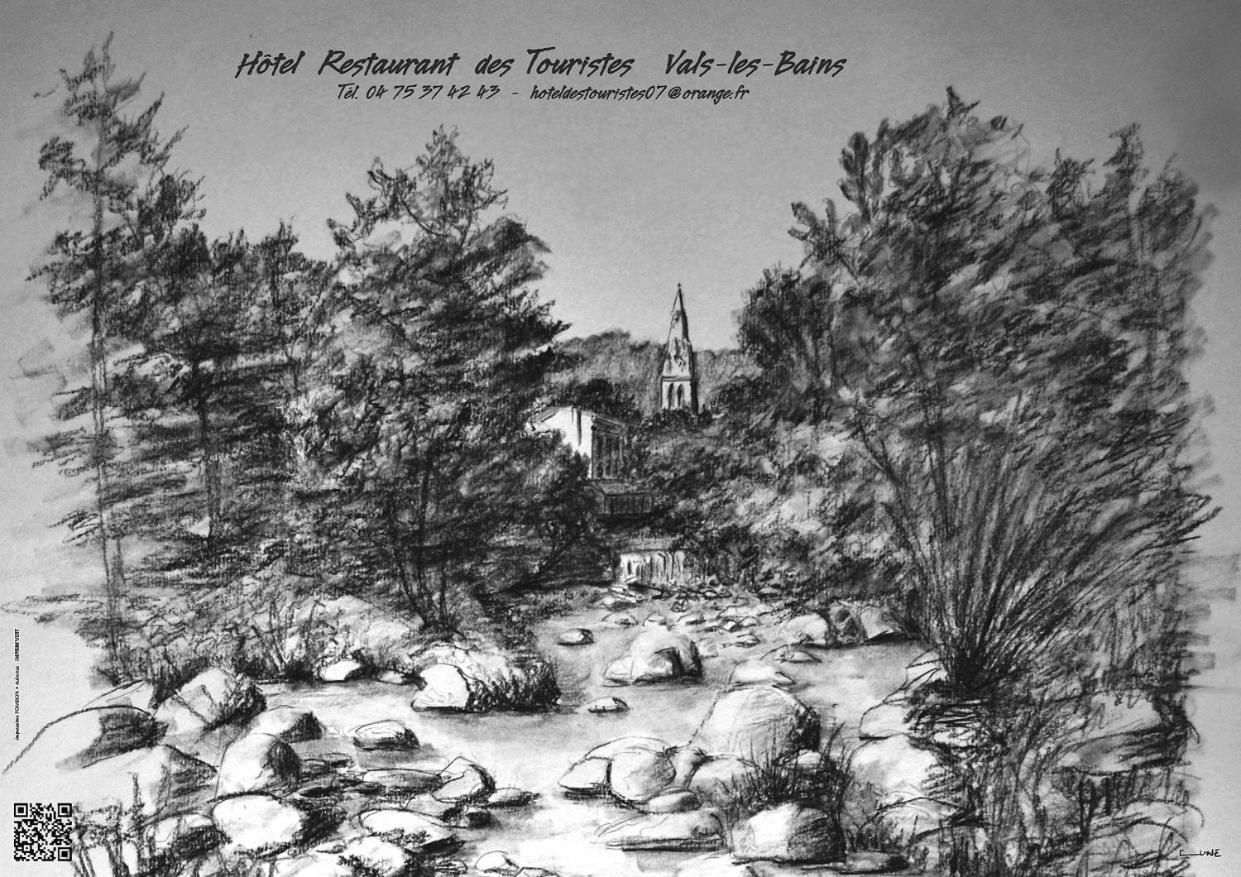 Hotel Restaurant Les Touristes Vals-les-Bains Eksteriør billede